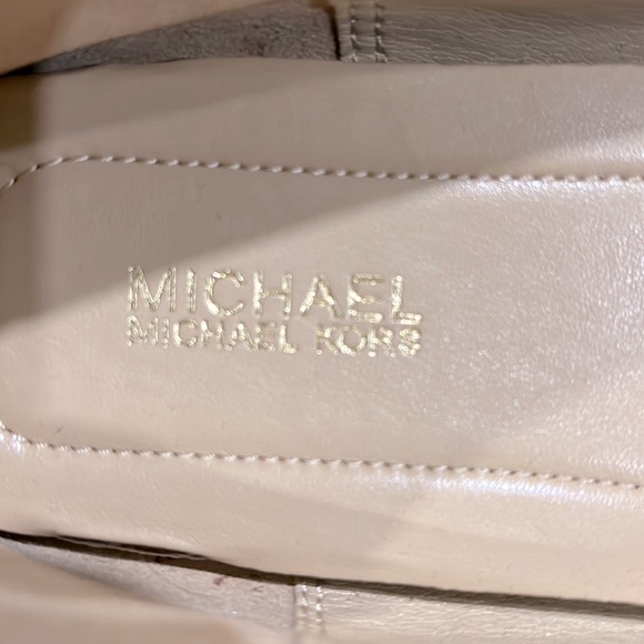 NWOT Michael Kors denim blue loafers - Picture 5 of 6